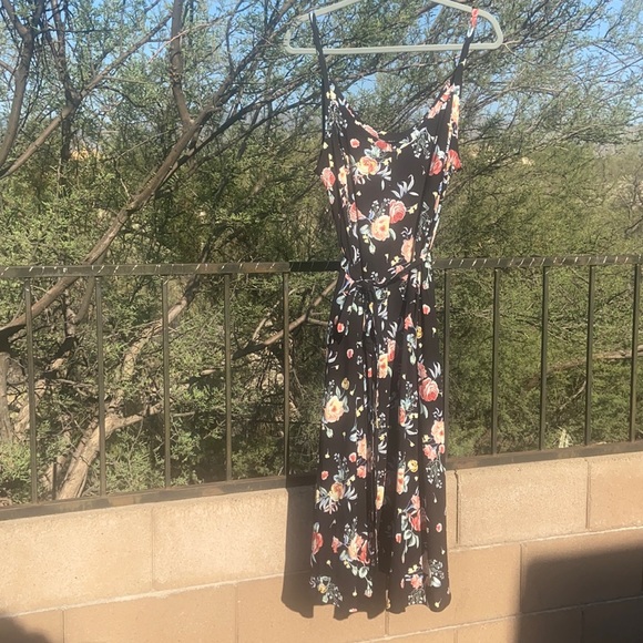 New Torrid Black Floral Summer Dress w/ POCKETS❣️ - Picture 4 of 16